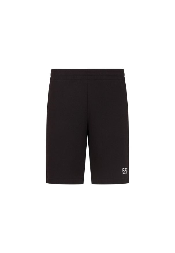 EA7 - Bermuda Core Identity Rozmiar L Czarny - 8NPS65PJVRZ-1200. Kolor: czarny. Materiał: bawełna. Długość: krótkie. Sezon: lato