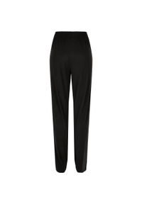 Urban Classics - Damskie Spodnie Do Jogi Z Modalu Z Szerokimi Nogawkami. Kolor: czarny. Sport: joga i pilates