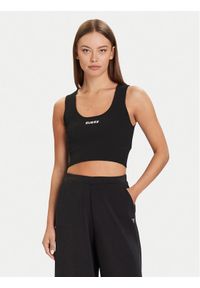 Guess Top V5BP05 Z3JD2 Czarny Slim Fit. Kolor: czarny. Materiał: syntetyk