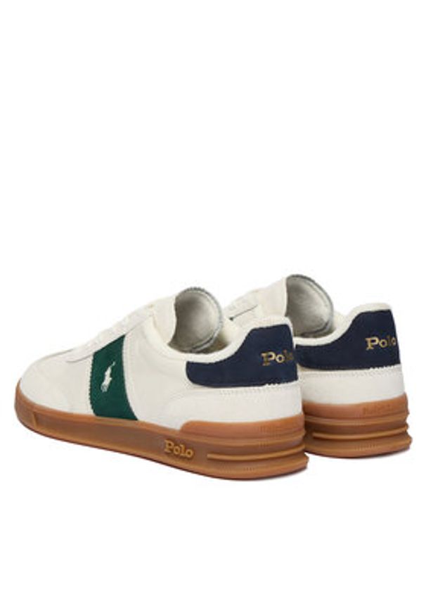 Polo Ralph Lauren Sneakersy 809P01616003 Biały. Kolor: biały. Materiał: skóra