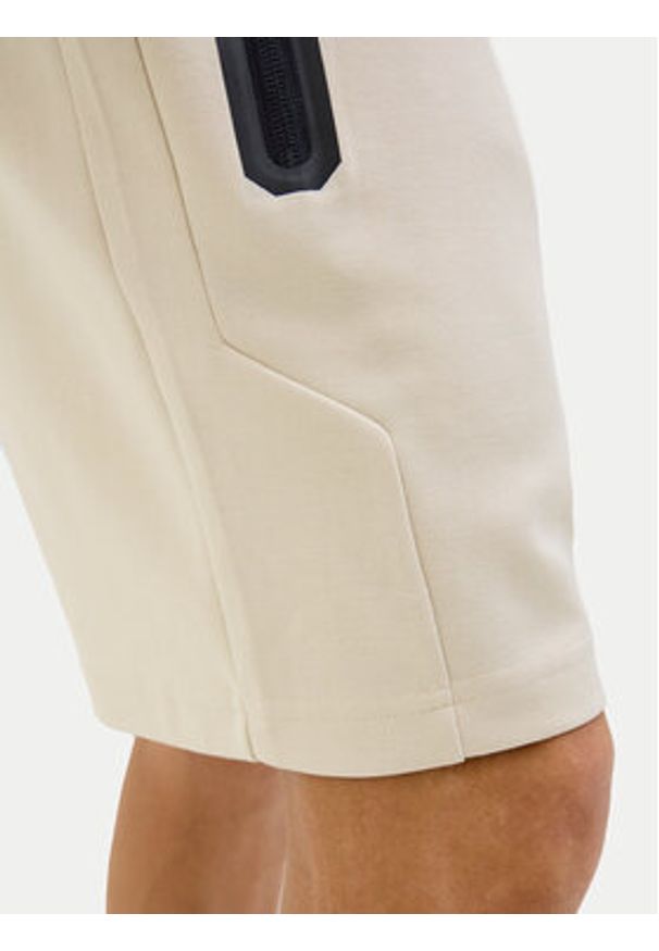 Jack & Jones - Jack&Jones Szorty sportowe Gordon Fusion 12273304 Beżowy Regular Fit. Kolor: beżowy. Materiał: bawełna. Styl: sportowy