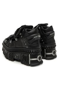 NEW ROCK Sneakersy M-WALL106-S30 Czarny. Kolor: czarny. Materiał: skóra #3