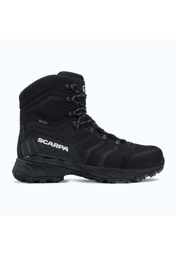 Scarpa - Buty trekkingowe SCARPA Rush Polar GTX. Kolor: czarny. Materiał: polar. Styl: sportowy. Sport: turystyka piesza