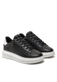 Karl Lagerfeld - KARL LAGERFELD Sneakersy KL52564 Czarny. Kolor: czarny. Materiał: skóra #4