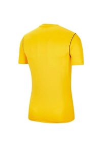 Nike - Męska Koszulka Z Krótkim Rękawem Dry Park 20. Kolor: żółty. Długość rękawa: krótki rękaw. Długość: krótkie