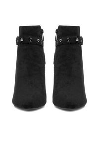 DeeZee Botki HX18052A-85 Czarny. Kolor: czarny. Materiał: materiał #6