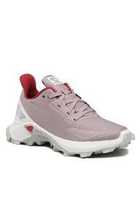 salomon - Salomon Buty do biegania Alphacross Blast J 471184 09 V0 Fioletowy. Kolor: fioletowy. Materiał: materiał #4