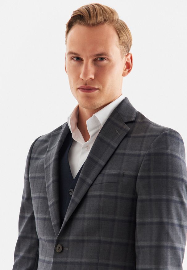 Pako Lorente - PAKO LORENTE – Marynarka garniturowa P22WP-3G-032-S-S. Materiał: wełna