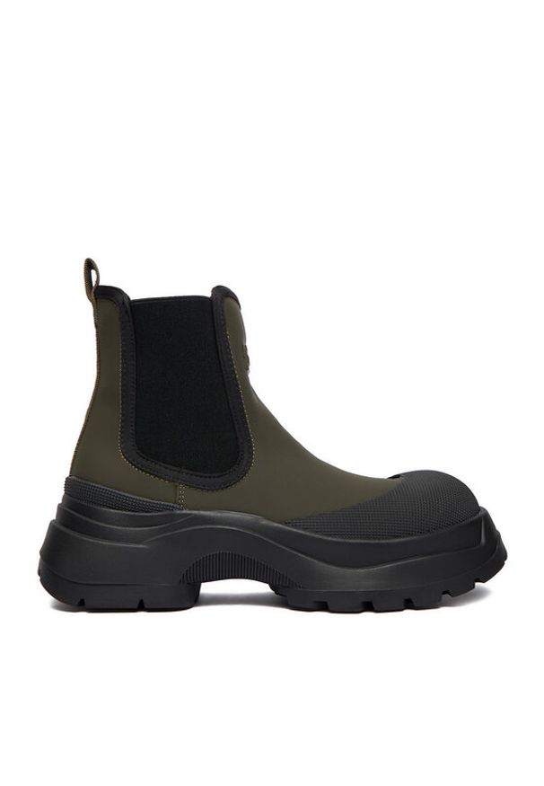 Hunter Sztyblety CEO-SX2405-1 Khaki. Kolor: brązowy. Materiał: syntetyk