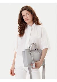 Emporio Armani Torebka EW000361 AF12036 M8118 Szary. Kolor: szary. Materiał: skórzane