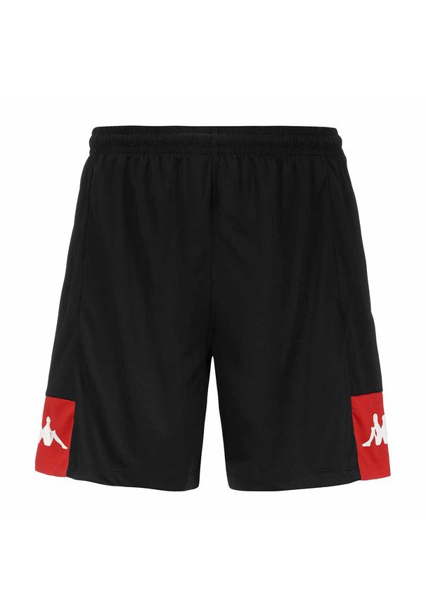 Szorty Kappa Daggo. Kolor: czarny, czerwony, wielokolorowy. Materiał: materiał, poliester. Sport: fitness