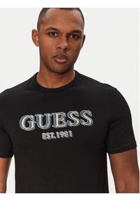 Guess T-Shirt M5GI07 I3Z14 Czarny Classic Fit. Kolor: czarny. Materiał: bawełna #5