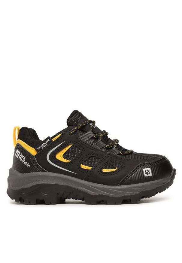Jack Wolfskin Trekkingi Vojo Texapore Low K 4042191 Czarny. Kolor: czarny. Materiał: materiał. Sport: turystyka piesza