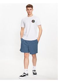 Quiksilver T-Shirt Core Bubble EQYZT07232 Biały Regular Fit. Kolor: biały. Materiał: bawełna #3