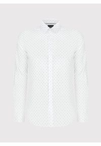 PAKO LORENTE – Elegancka koszula męska w delikatny wzorek P24SF-1X-021-B-S - Pako Lorente. Okazja: na co dzień. Materiał: elastan, jeans. Styl: elegancki #8