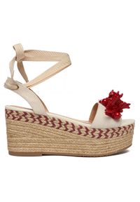 Liu Jo Espadryle Bali 02 SA6085 T6948 Kremowy. Kolor: kremowy. Materiał: materiał #1