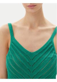 Vero Moda Top Peru 10326463 Zielony Regular Fit. Kolor: zielony. Materiał: bawełna #5
