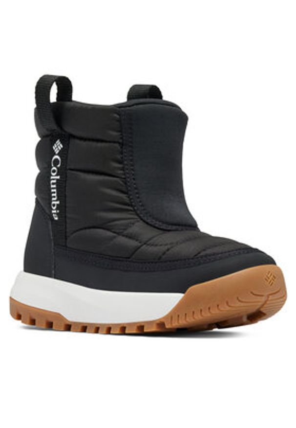 columbia - Columbia Śniegowce Youth Snowtrot Mid 2078911 Czarny. Kolor: czarny. Materiał: materiał