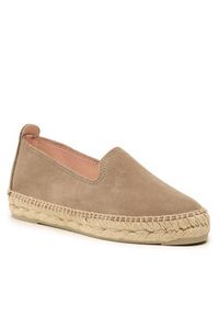 Manebi Espadryle Suede Flat Espadrilles K 1.9 N0 Brązowy. Kolor: brązowy. Materiał: skóra, zamsz #6