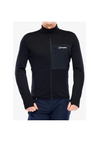 Bluza polarowa męska Berghaus Ridge-Hiker Jacket. Kolor: czarny. Materiał: polar