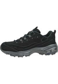 skechers - Buty sportowe Sneakersy damskie, Skechers D'Lites-Play On. Kolor: czarny. Materiał: nubuk. Sport: turystyka piesza #2