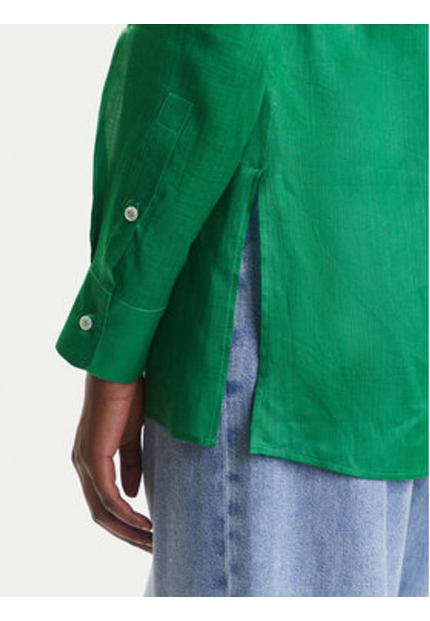 Marella Koszula Agamia 2513111052 Zielony Relaxed Fit. Kolor: zielony