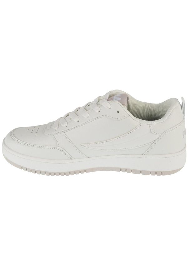 Fila - Buty sportowe Sneakersy damskie, Rega Nf. Kolor: biały. Materiał: guma, materiał, tkanina, syntetyk. Sport: turystyka piesza