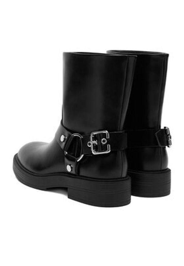 Jenny - JENNY Botki CEO-90075 Czarny. Kolor: czarny. Materiał: syntetyk, materiał