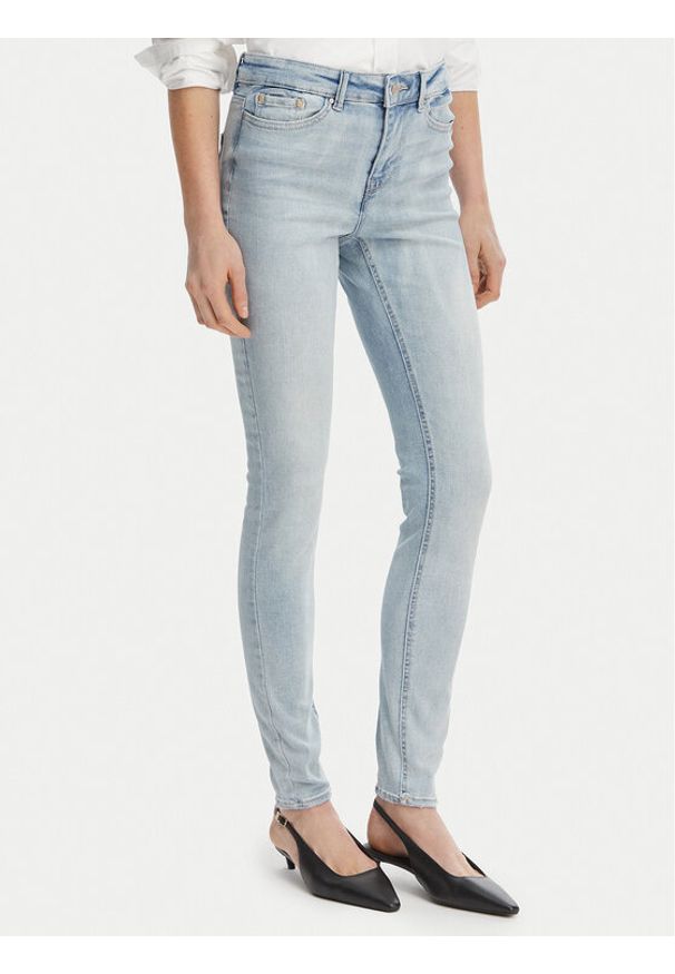 Vero Moda Jeansy Flash 10300174 Niebieski Skinny Fit. Kolor: niebieski