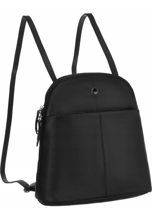 Peterson Elegancki plecak damski ze skóry naturalnej - Peterson NoSize. Materiał: skóra. Styl: elegancki