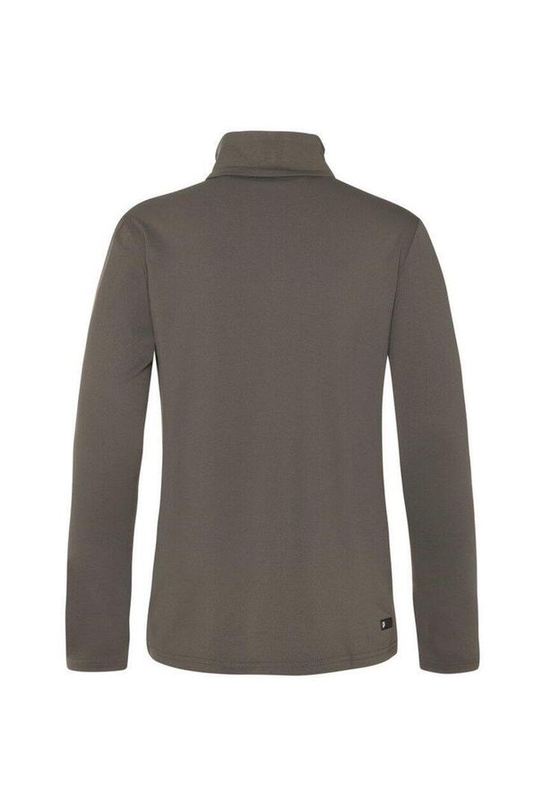 Sweter dziecięcy 1/4 z zamkiem błyskawicznym Protest Willowy. Kolor: zielony. Sezon: zima. Sport: narciarstwo