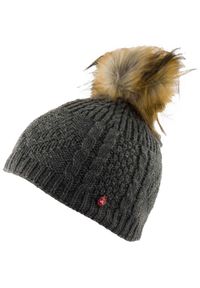 XJAGD - Zimowy Kapelusz dla Dzieci Dainty Grey 7-10 lat. Kolor: szary. Materiał: akryl. Sezon: lato, zima. Styl: elegancki