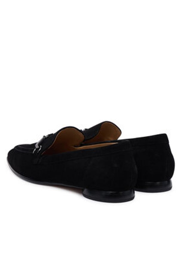 HÖGL Loafersy 0-100442-01000 Czarny. Kolor: czarny. Materiał: zamsz, skóra