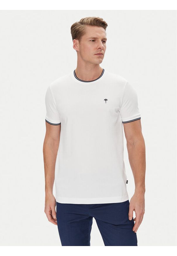 JOOP! T-Shirt 17 JJ-16Platon 30045543 Biały Modern Fit. Kolor: biały. Materiał: bawełna