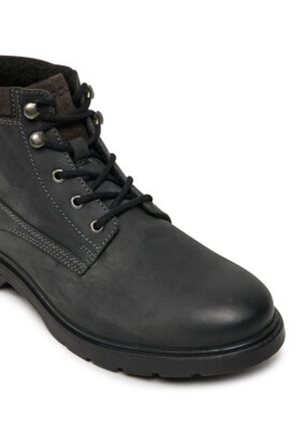 Lasocki Trapery SOON-05 MI08 Czarny. Kolor: czarny. Materiał: skóra, zamsz