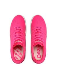 Desigual Sneakersy 23SSKP31 Różowy. Kolor: różowy #4