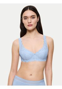 Triumph Biustonosz z fiszbiną Amourette 10209584 Błękitny. Kolor: niebieski. Materiał: syntetyk #1