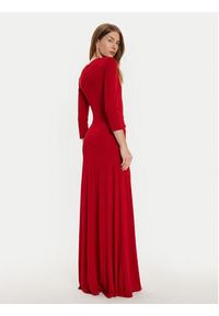 Rinascimento Sukienka wieczorowa CFC0121168003 Czerwony Slim Fit. Kolor: czerwony. Materiał: syntetyk. Styl: wizytowy