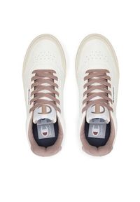 Champion Sneakersy S11653-CHA-WW013 Biały. Kolor: biały. Materiał: skóra
