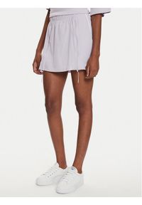 Adidas - adidas Spódnica mini Dance All-Gender IS0888 Fioletowy Loose Fit. Kolor: fioletowy. Materiał: syntetyk #1