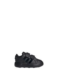 Buty Adidas Star Wars Grand Court 2.0 Infants. Kolor: czarny. Materiał: materiał. Wzór: motyw z bajki