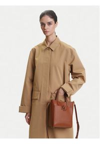 Lauren Ralph Lauren - LAUREN RALPH LAUREN Torebka 431966760001 Brązowy. Kolor: brązowy. Materiał: skórzane