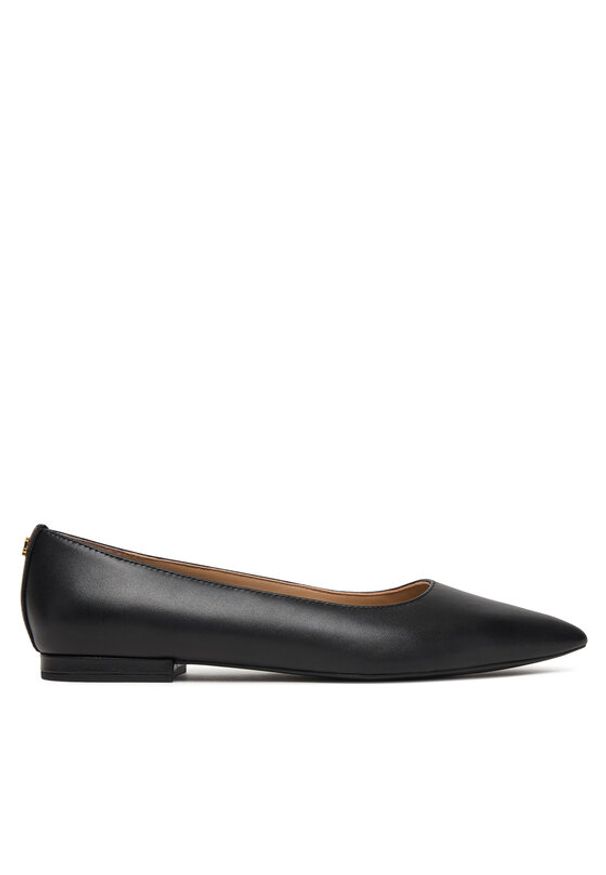 Lauren Ralph Lauren - LAUREN RALPH LAUREN Baleriny Londyn 802P09039001 Czarny. Kolor: czarny. Materiał: skóra