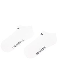 Converse Zestaw 3 par niskich skarpet unisex E751A-3012 Biały. Kolor: biały. Materiał: materiał #4