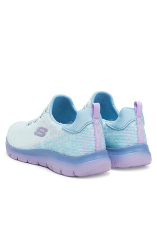 skechers - Skechers Sneakersy Summits-Morning Glow 150269/LBLV Niebieski. Kolor: niebieski. Materiał: materiał