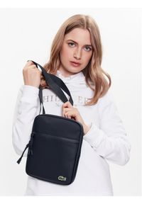 Lacoste Saszetka M Flat Crossover Bag NH3308LV Niebieski. Kolor: niebieski. Materiał: materiał #1
