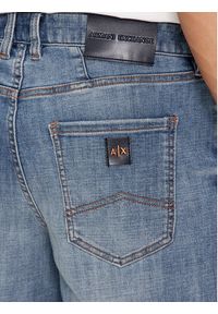 Armani Exchange Szorty jeansowe 3DZJ65 Z1XBZ 1500 Niebieski Regular Fit. Kolor: niebieski. Materiał: bawełna #4