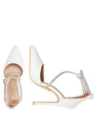 DeeZee Szpilki 92831-A213 Biały. Kolor: biały. Materiał: syntetyk, materiał. Obcas: na szpilce #6