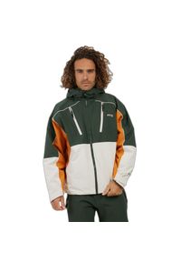 Kurtka narciarska Protest Elgin. Kolor: zielony. Sezon: zima. Sport: narciarstwo #1