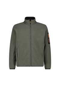 Bluza męska turystyczna CMP 38H2237. Okazja: na co dzień. Kolor: zielony. Styl: casual, sportowy. Sport: turystyka piesza #1